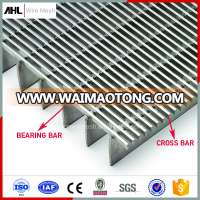 Hot Dip Galvanized Road Drainage Catwalk Platform Stainless Steel Floor Aluminum Bar Grating